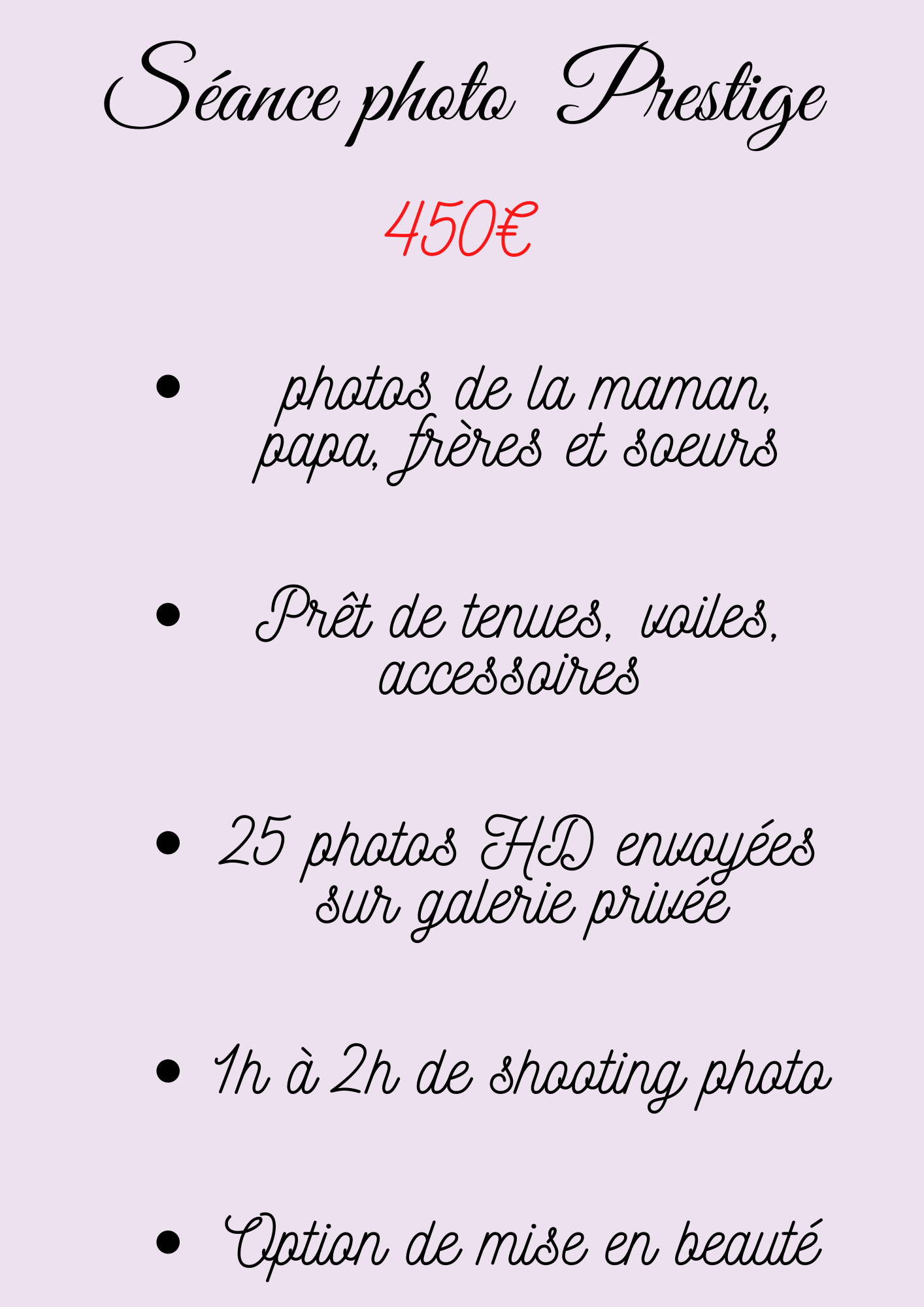 Carte Cadeau Séance photos prestige - Cécile Clerfayt votre photographe au Fémin'Ain - Portrait, Mariage, Naissance, Reportage, Concert - Sur Mâcon, Belleville, Villefranche, Cluny, Tournus, Bourg-en-Bresse