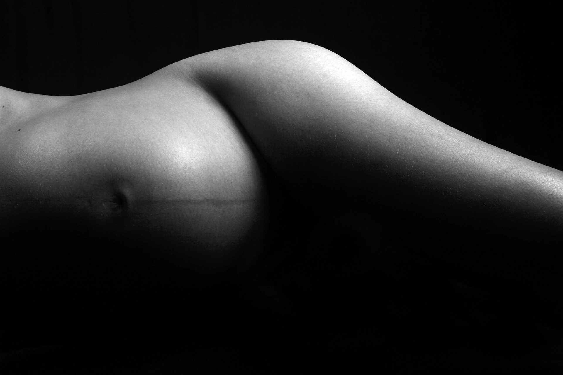 Grossesse nu artistique