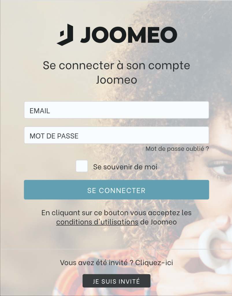 accès privé aux albums photos Joomeo pour les clients