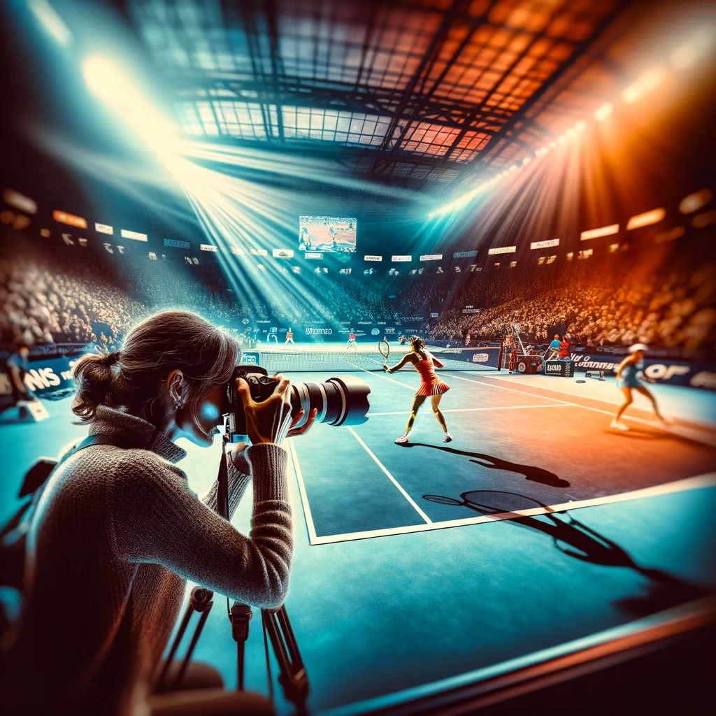 Immortaliser le ITF World Tennis Tour W50 Mâcon : Une Odyssée Visuelle par Cécile Clerfayt